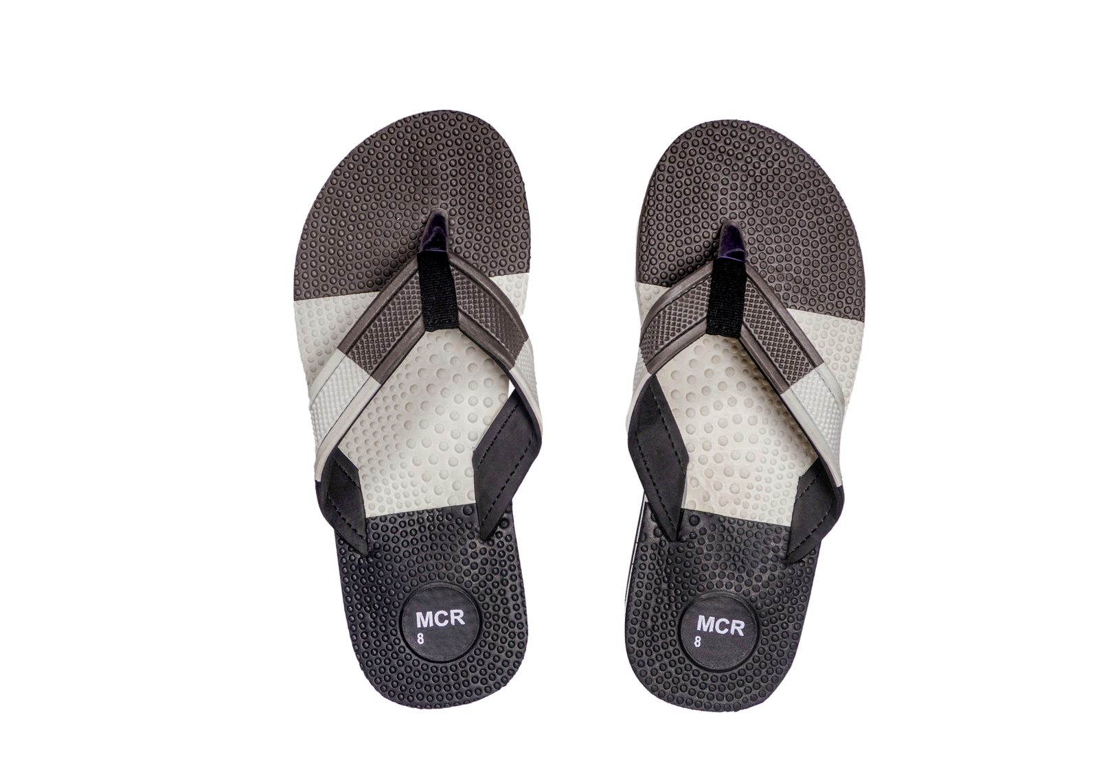 Acupressure Gents Sandal in Black